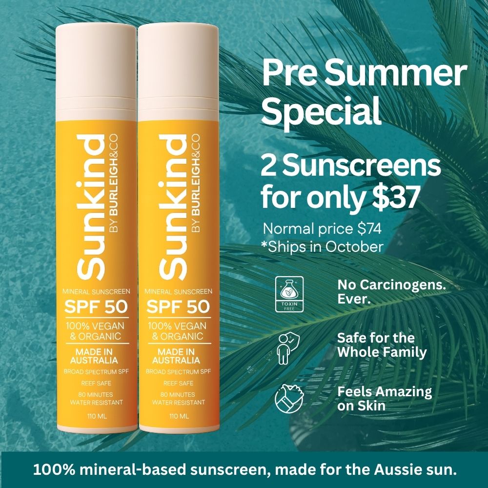 Sunkind SPF 50 Mineral Sunscreen – Pre Summer 2-Pack